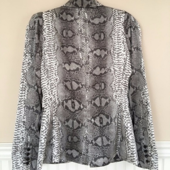 Animal Print Blazer - Picture 3 of 4